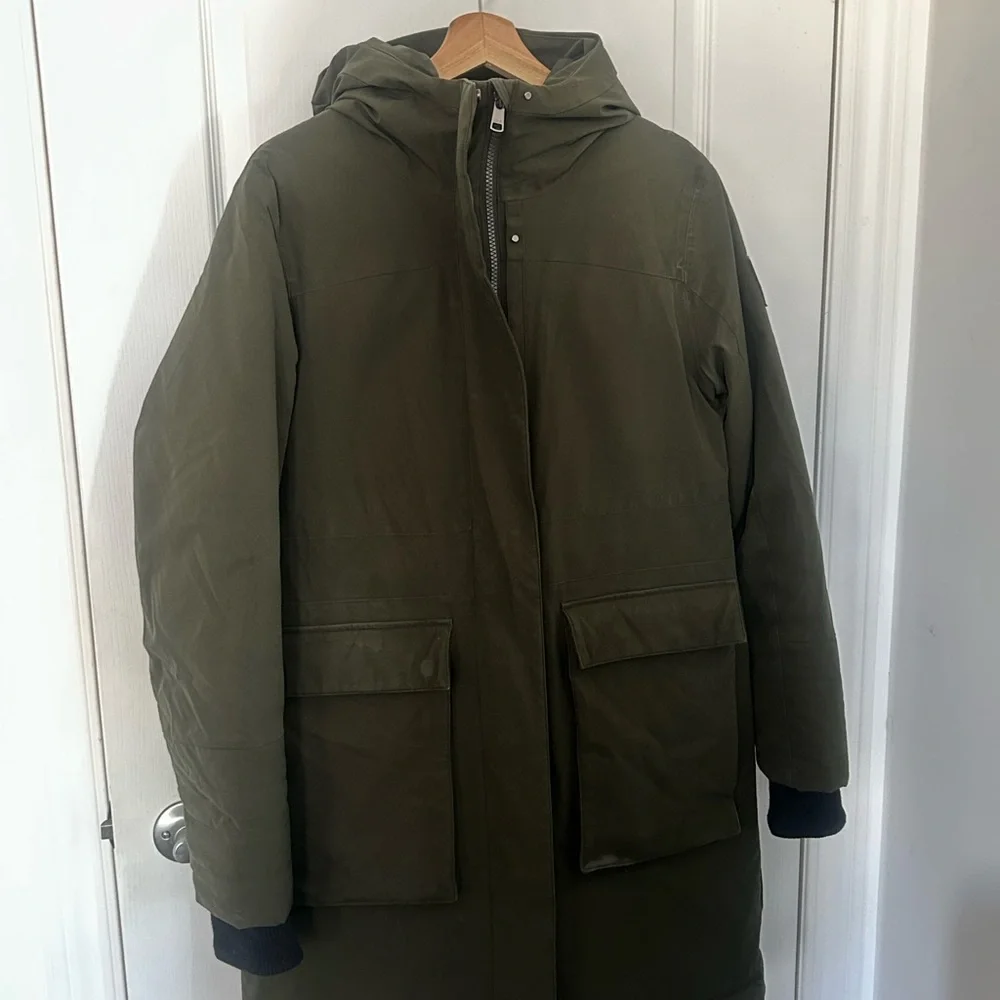 LOLË Marybeth Women’s Olive Parka Jacket - Picture 10 of 16